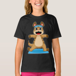 Meerkat Yoga Fitness Sports T-Shirt