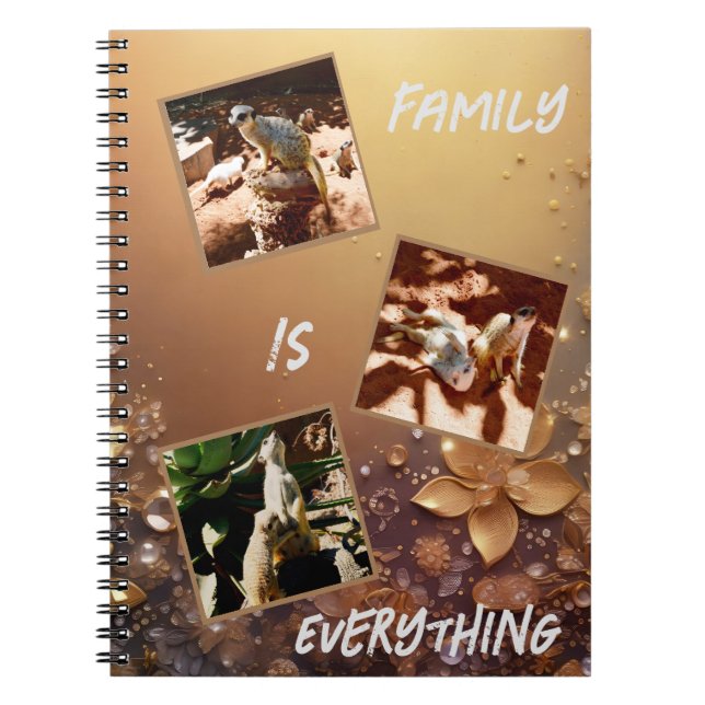Meerkats Family Is Everything, Notebook (Front)