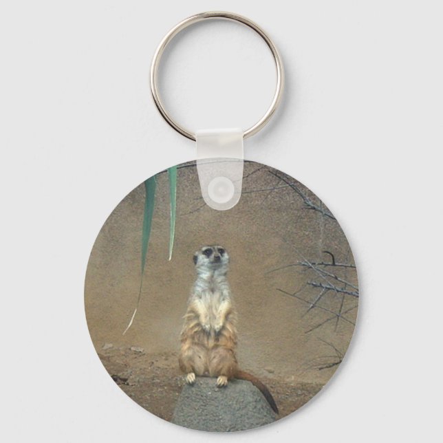 Meerkats Key Ring (Front)