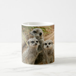 Meerkats on the lookout coffee mug