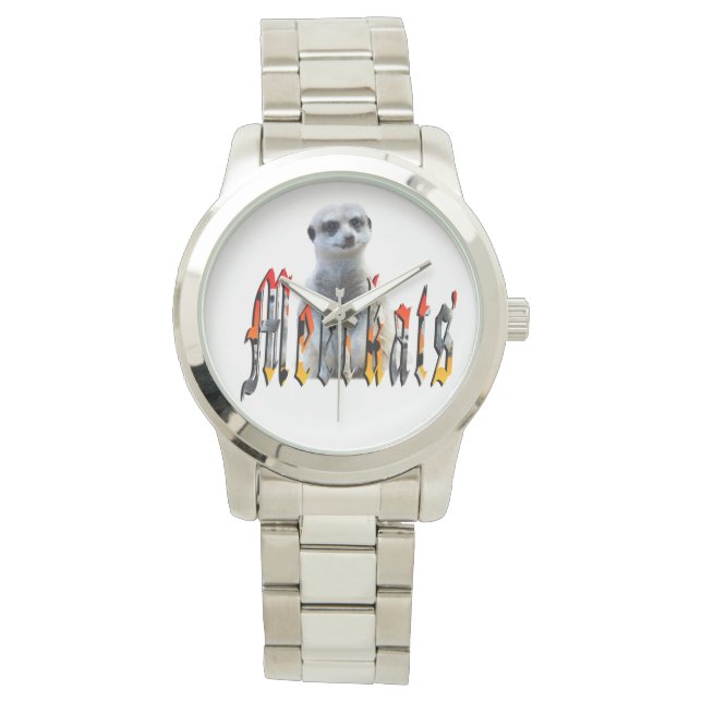 "Meerkats: Standing Proud Behind the Name" Watch (Front)
