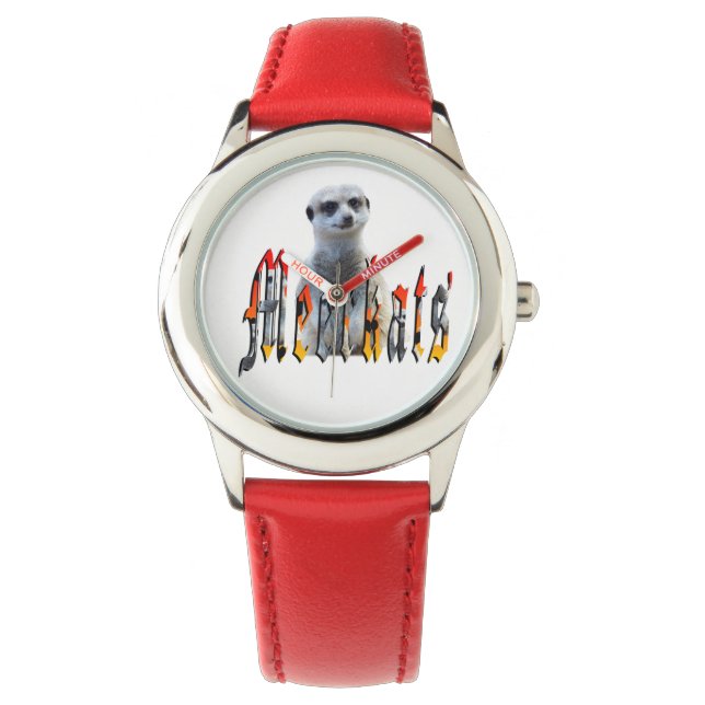 "Meerkats: Standing Proud Behind the Name" Watch (Front)
