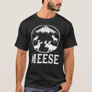 Meese Plural Of Moose English Grammar Joke T-Shirt
