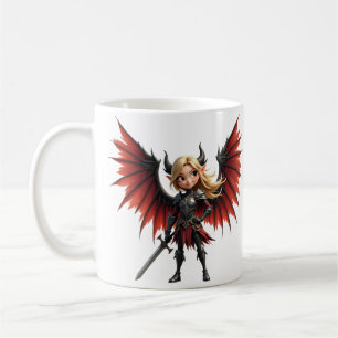 Meet Emberlyn — the Smiling Chaos Guardian Coffee Mug