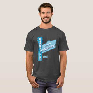 Meet-in Nashville men's dark T T-Shirt