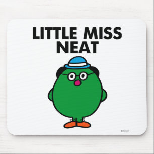 Meet Little Miss Neat Mouse Pad