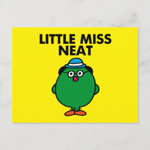 Meet Little Miss Neat Postcard