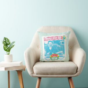 Meet Me at Central Perk Neon Graphic Cushion
