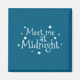 Meet Me At Midnight New Year 2026 Romantic Countdo Magnet