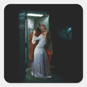 Meet Me at Midnight Square Sticker