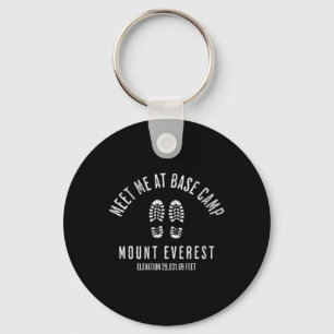 Meet Me At Se Camp Mount Everest Mountain Climbing Key Ring
