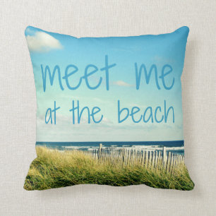 Meet me at the Beach Pillow