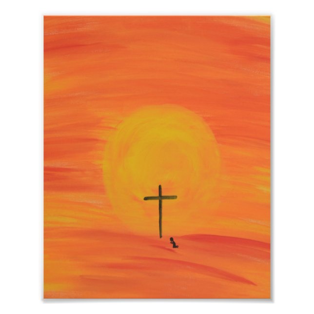 Meet Me At The Cross Photo Print (Front)