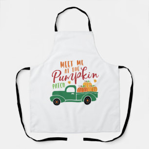 Meet Me At The Pumpkin Patch Apron