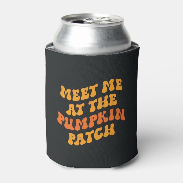 Meet Me At The Pumpkin Patch Can Cooler (Can Front)