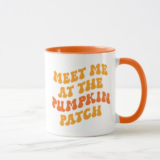 Meet Me At The Pumpkin Patch Mug (Right)