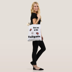Meet Me at the Tailgate Tote Bag