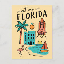 Meet Me In Florida Beach Vacation Miami Flamingo
