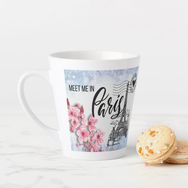 Meet Me in Paris Latte Mug (In Situ)