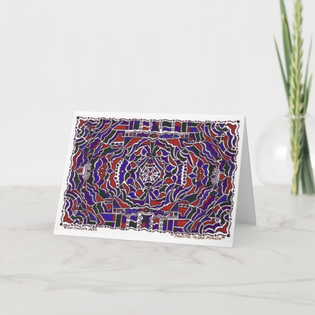 Meet Me in the Middle Card (Front)