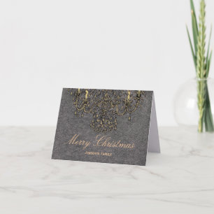 Meet Me Under The Chandelier - Christmas Card