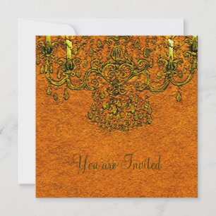 Meet Me Under the Chandelier ~ Invitations