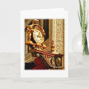 "Meet Me Under the Kaufmann's Clock" Greeting Card