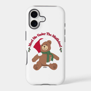Meet Me Under The Mistletoe! Christmas Teddy Bear