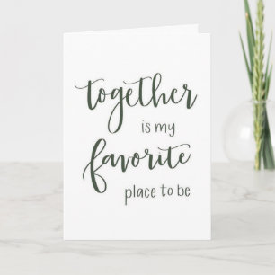 *MEET ME UNDER THE MISTLETOE TO SEE HOW MUCH* HOLIDAY CARD