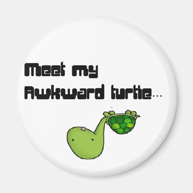 meet my turtle magnet (Front)