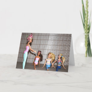 Meet the Gym Girls. Card