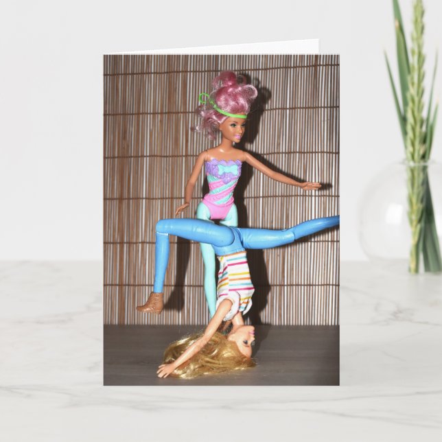 Meet the Gym Girls. Card (Front)