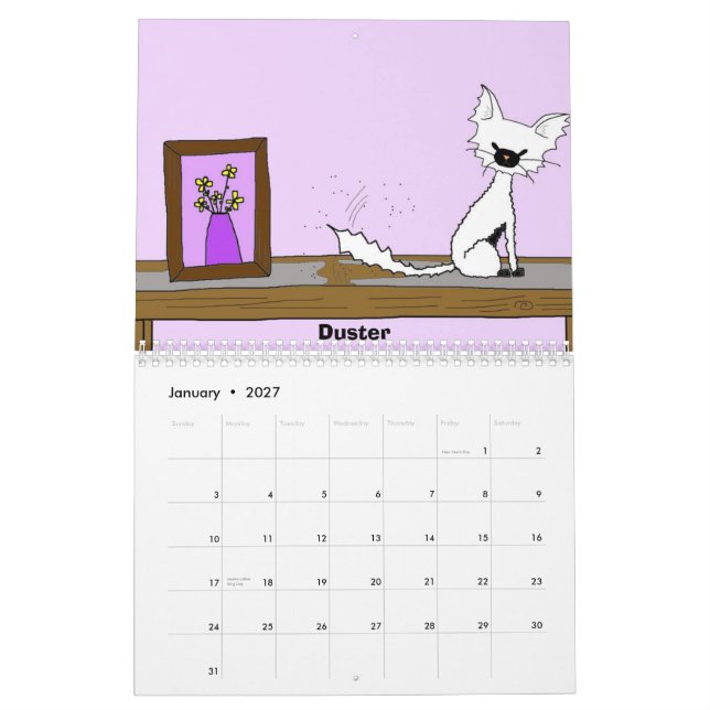 Meet the Mews Calendar 2012 (Jan 2027)