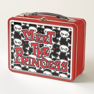 Meet The Princess logo Metal Lunch Box