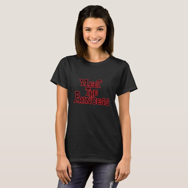 Meet The Princess logo T-Shirt (Front Full)