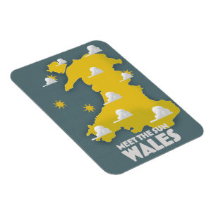 Meet the Sun Wales Magnet