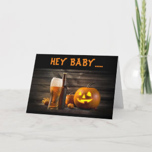 *MEET U UNDER THE SHEETS* RATED R HALLOWEEN BABY!  HOLIDAY CARD