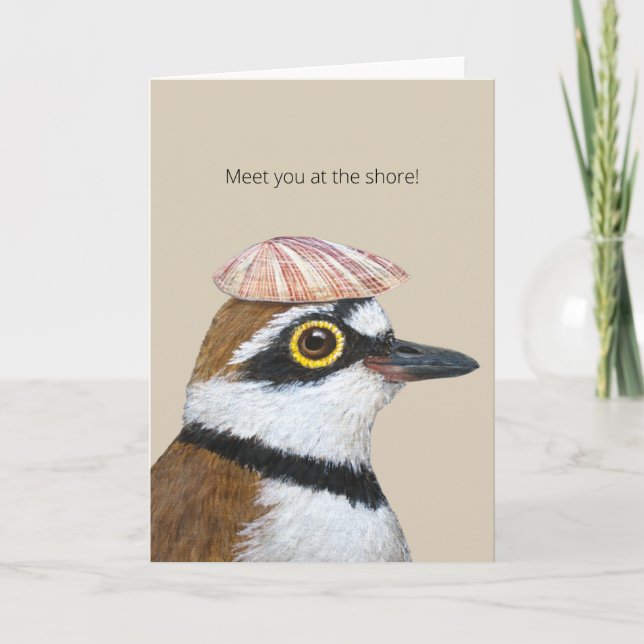 Meet you at the shore card (Front)