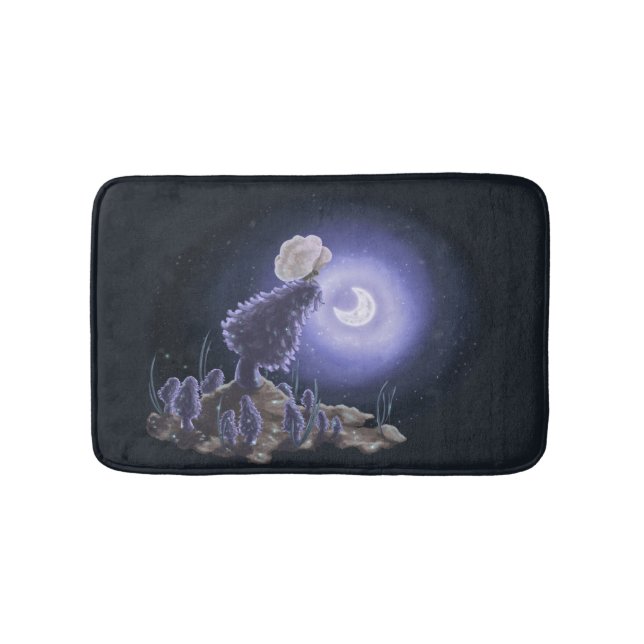 Meeting at Moonlight Bath Mat (Front)