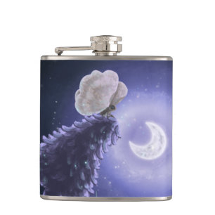 Meeting at Moonlight Hip Flask