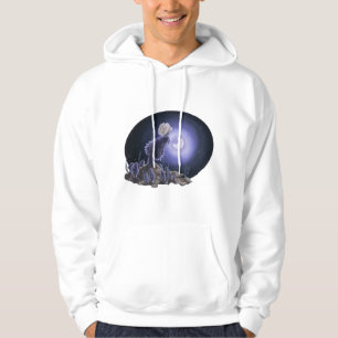 Meeting at Moonlight Hoodie