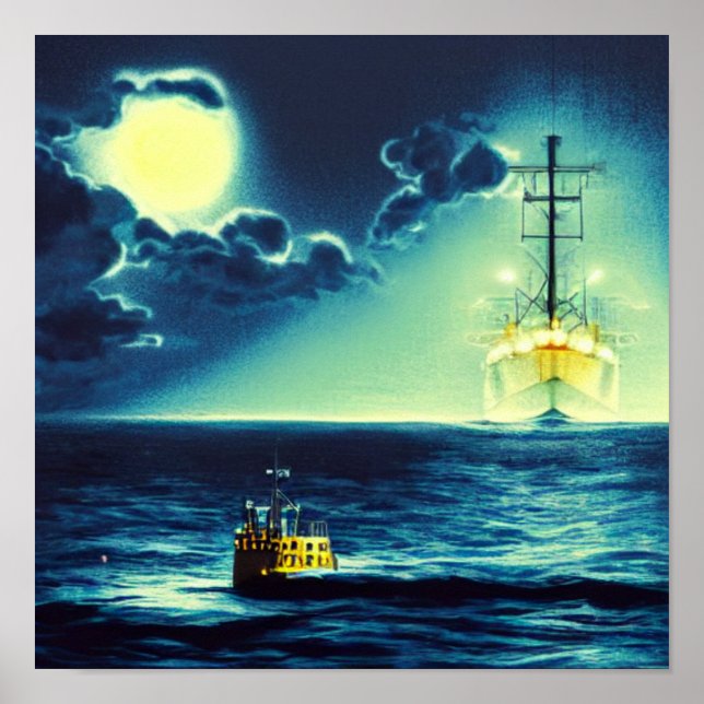 Meeting at Night Poster (Front)