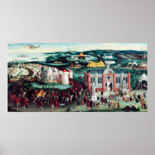 Meeting at the Field of the Cloth of Gold Poster