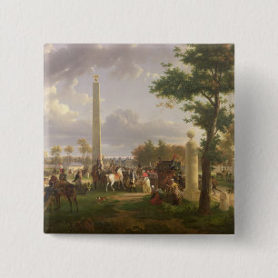 Meeting between Napoleon I and Pope 15 Cm Square Badge