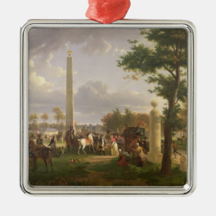Meeting between Napoleon I and Pope Metal Ornament