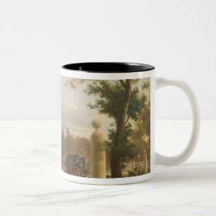 Meeting between Napoleon I and Pope Two-Tone Coffee Mug
