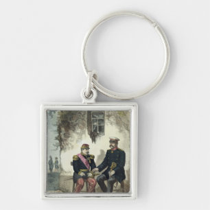 Meeting between Otto von Bismarck and Napoleon Key Ring