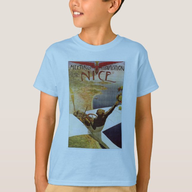 Meeting d'Aviation de Nice T-Shirt (Front)