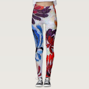 Meeting Flowers - Leggings Florals