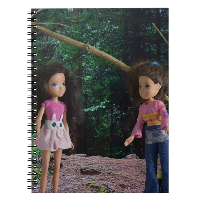 Meeting my sister in the forest notebook (Front)